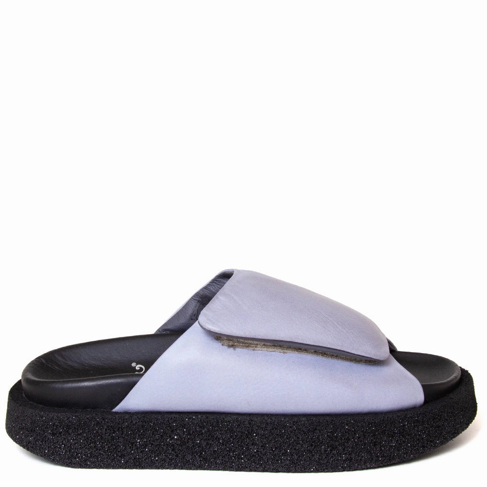 3380 Women's Platform Leather Slide