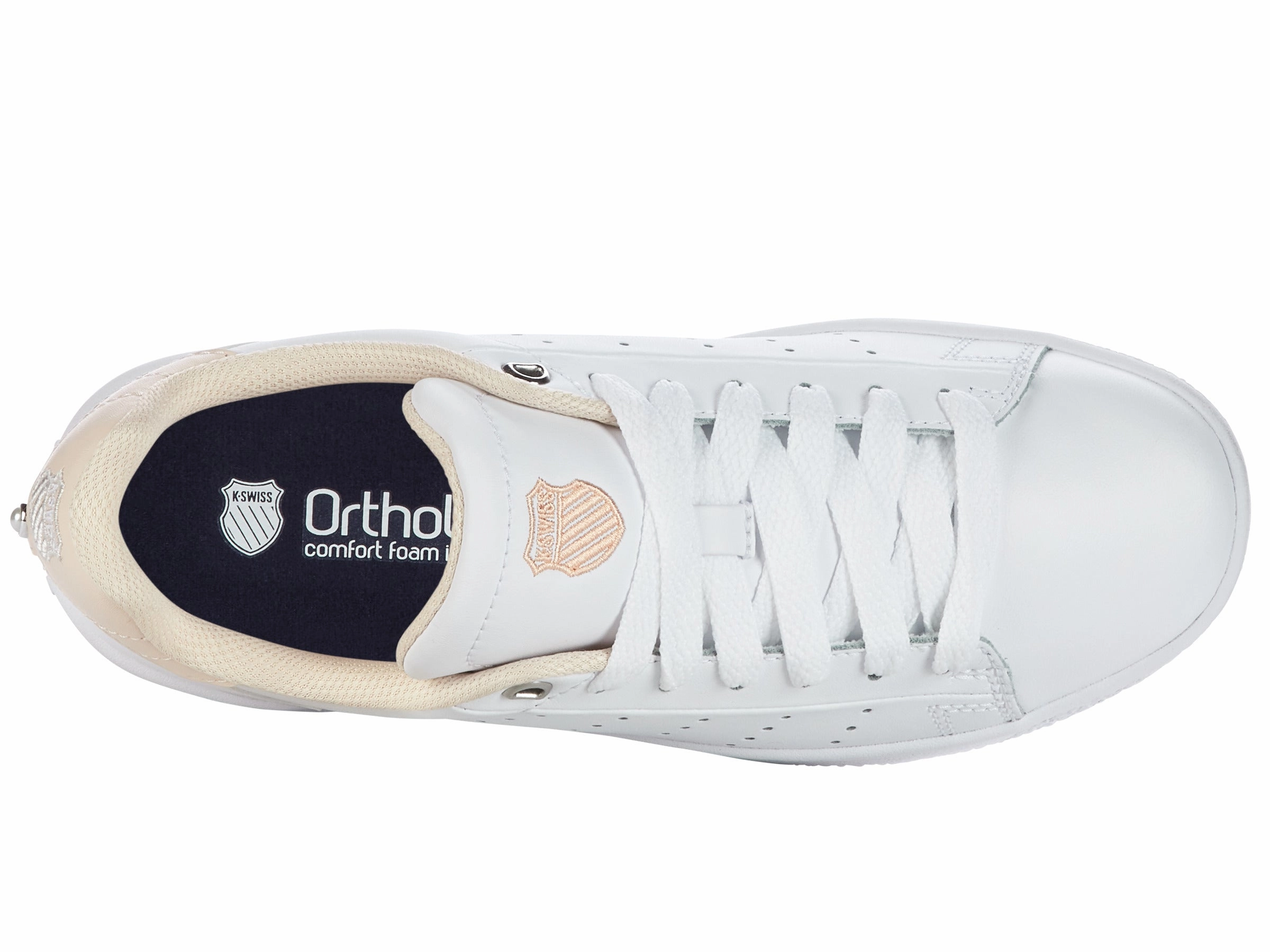 98536-951-M | CLASSIC PF PLATFORM | WHITE/CREAM TAN/PEARL