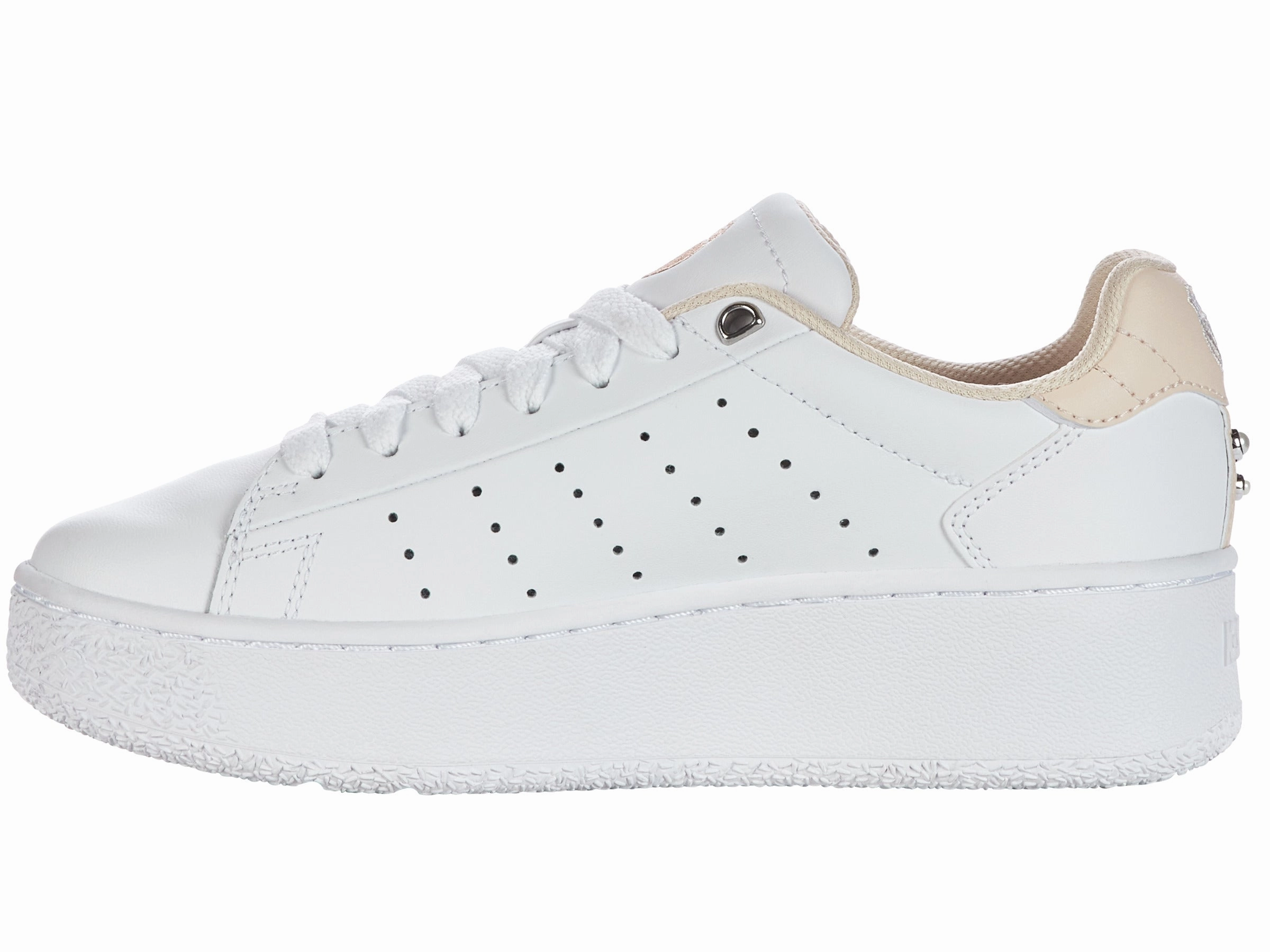 98536-951-M | CLASSIC PF PLATFORM | WHITE/CREAM TAN/PEARL
