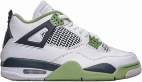 (Women's) Air Jordan 4 Retro 'Seafoam' 6.5W / 5M