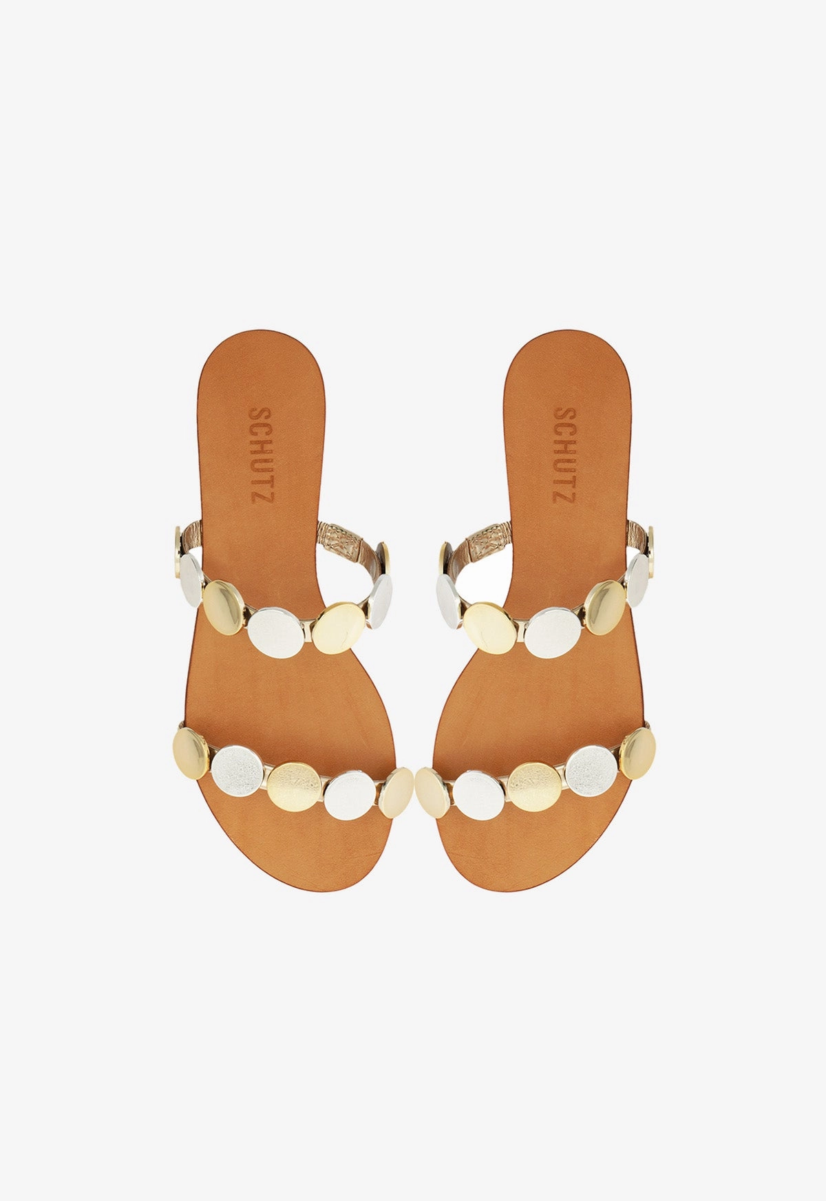 Acacia Platina Leather Sandal