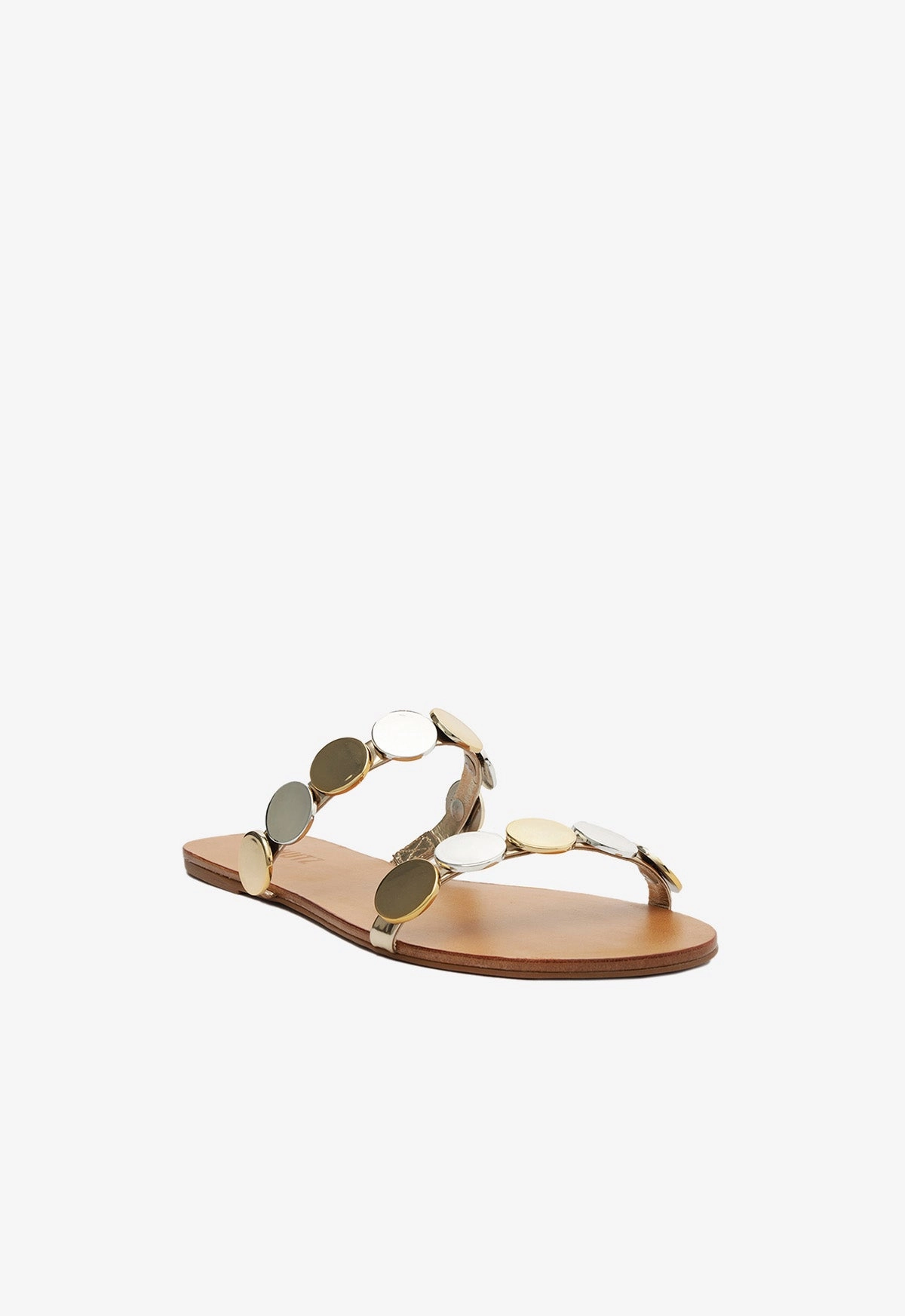 Acacia Platina Leather Sandal