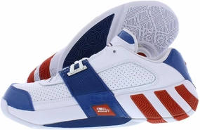 adidas Agent Gil Restomod Unisex Shoes Size 7, Color: White/Blue