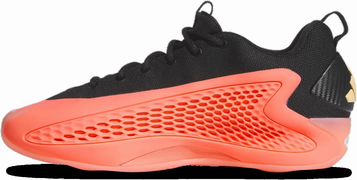 Adidas Anthony Edwards 1 Low Mural - Boys' Grade School (JI4076, Acid Orange/Acid Red/Core Black)