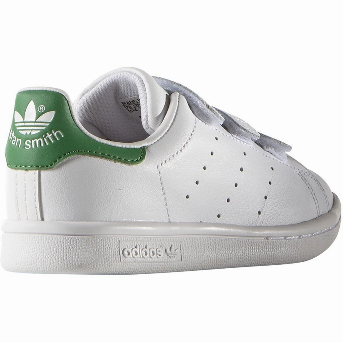 Adidas Boy's Stan Smith CF C White/Green