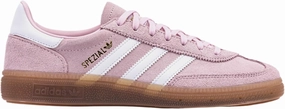 adidas Handball Spezial Grade School Lifestyle Shoes (Pink/Core White)
