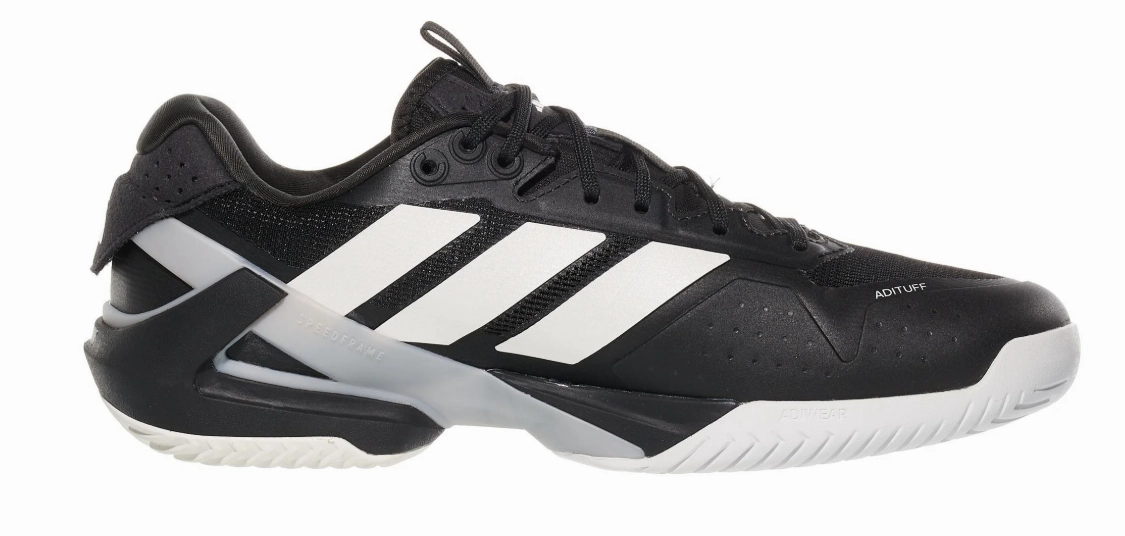 Adidas Men's Ubersonic 5 - Black/Silver Shoes Adidas Men