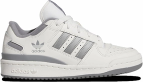 Adidas Originals Forum Low CL - Boys' Grade School (JI0405, Cloud White/Grey/Grey)