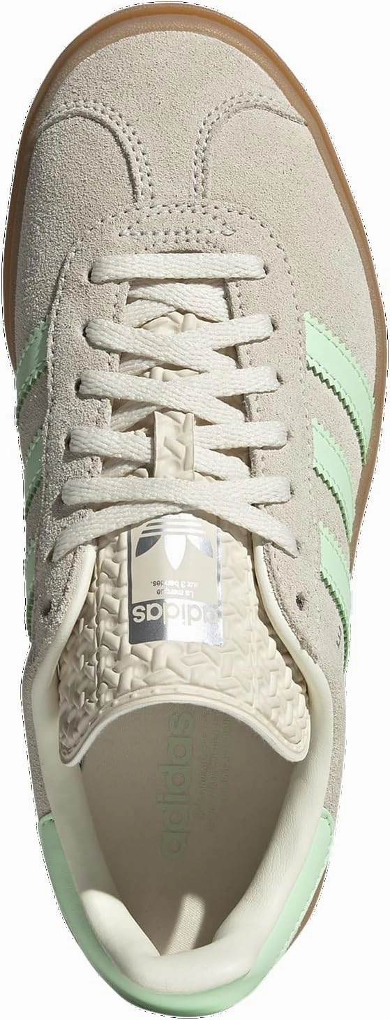 Adidas Originals Gazelle Bold - Girls' Grade School (JQ7410, Green/Tan)