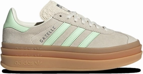 Adidas Originals Gazelle Bold - Girls' Grade School (JQ7410, Green/Tan)
