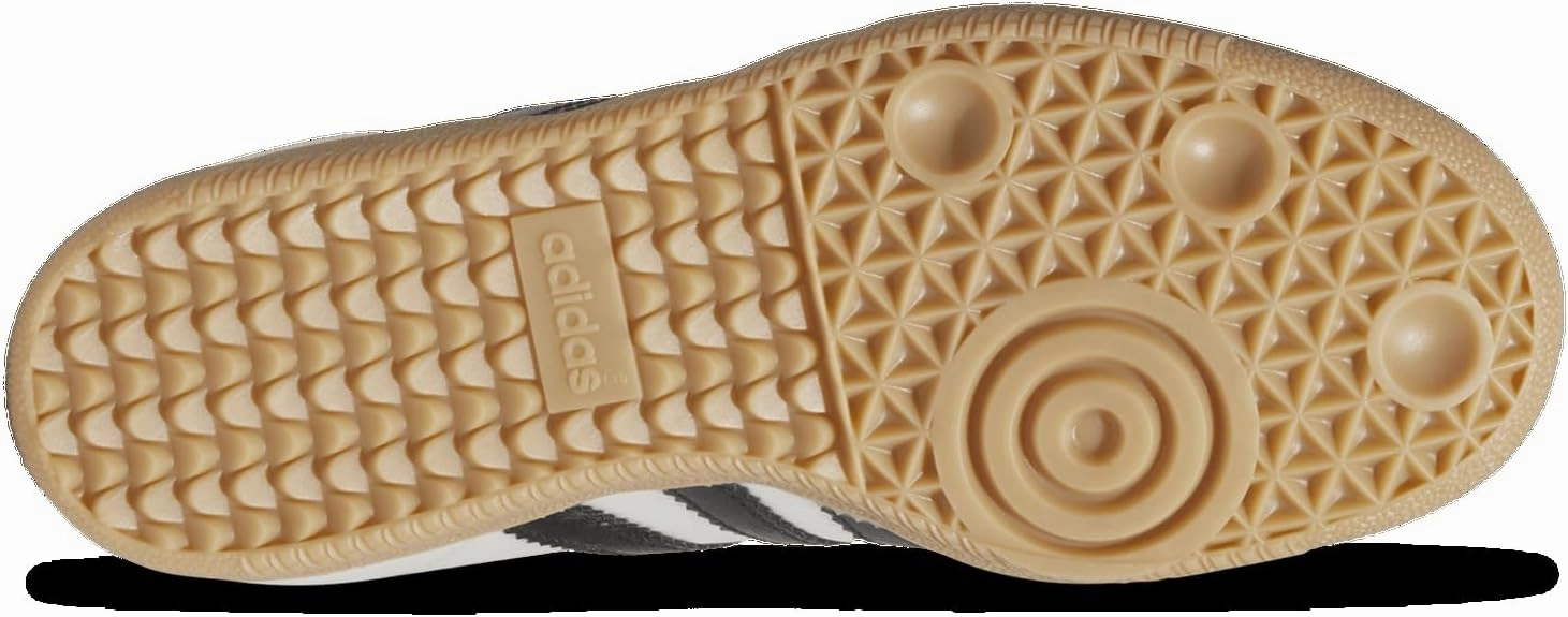 Adidas Originals Samba Satin - Girls' Grade School (JQ3644, Cream White/Gum/Core Black)