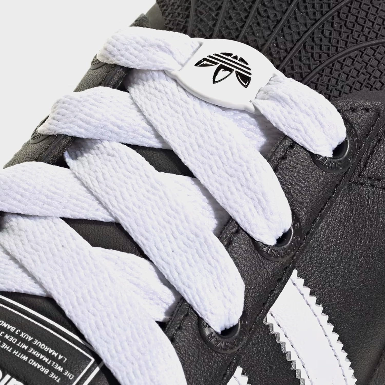 adidas Superstar II Grade School Lifestyle Shoes (Black/White)