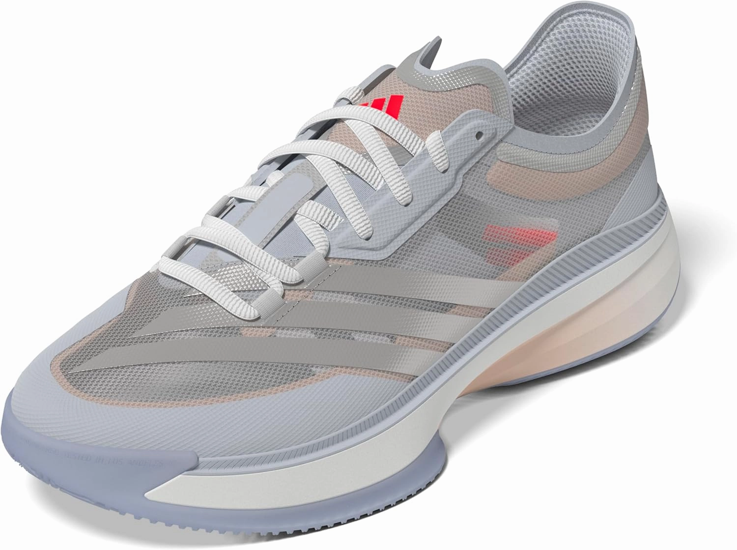 adidas Unisex Adizero Select 3.0 Basketball Sneaker, Halo Blue/Silver Metallic/Powder Coral, 12 US Men