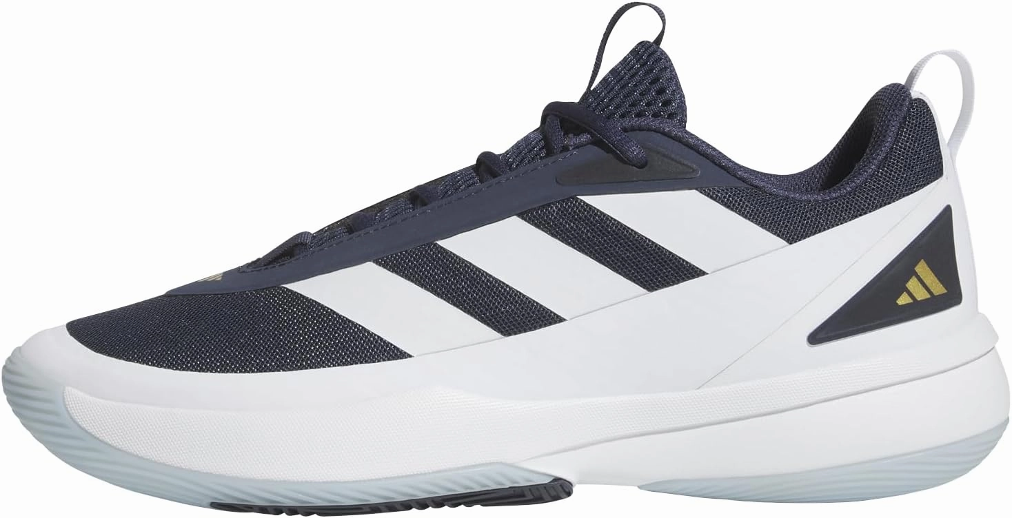 adidas Unisex Front Court Shoes - Low (No Football), Ftwr White Shadow Navy Gold Met, 10