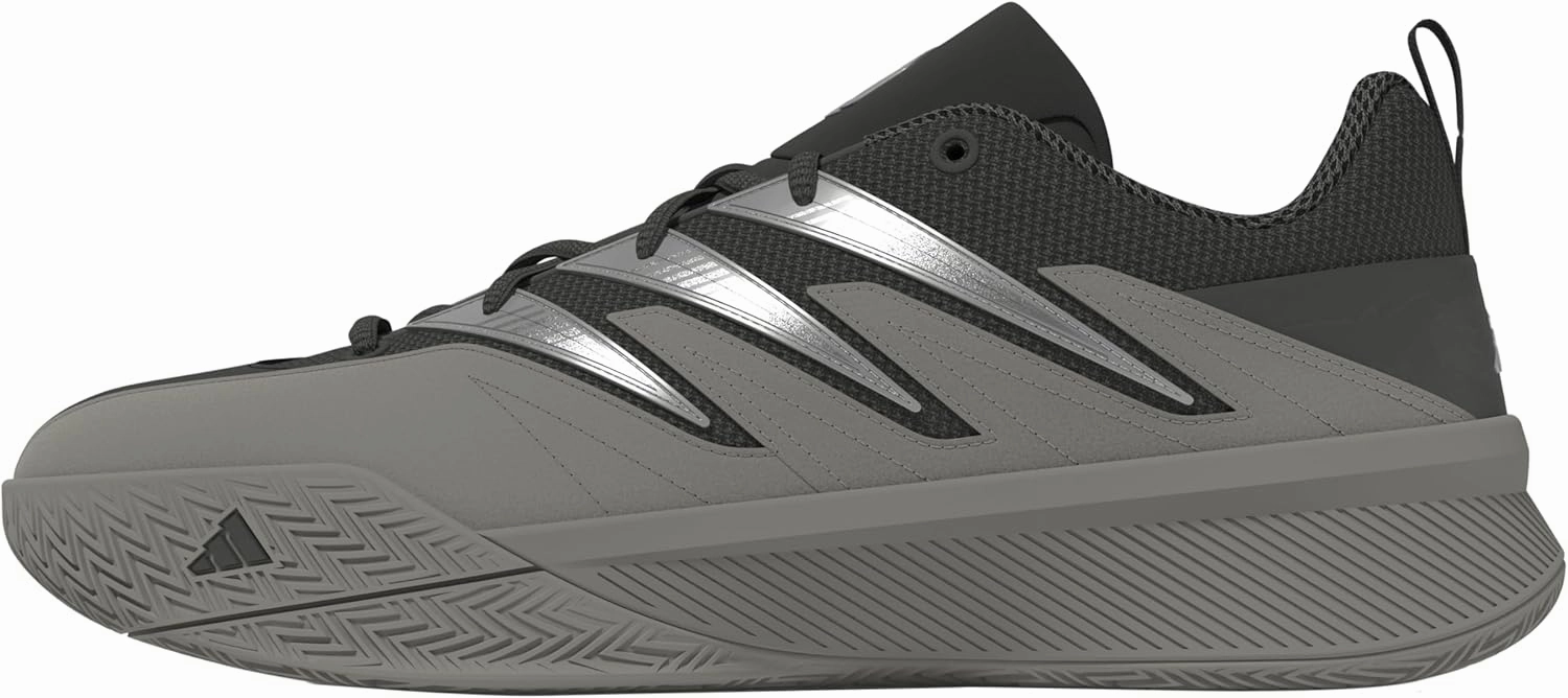 adidas Unisex Lillard Women's Certified 2 Low Trainers Basketball Shoes, Cinder Silver Pebble Silver Met, 10