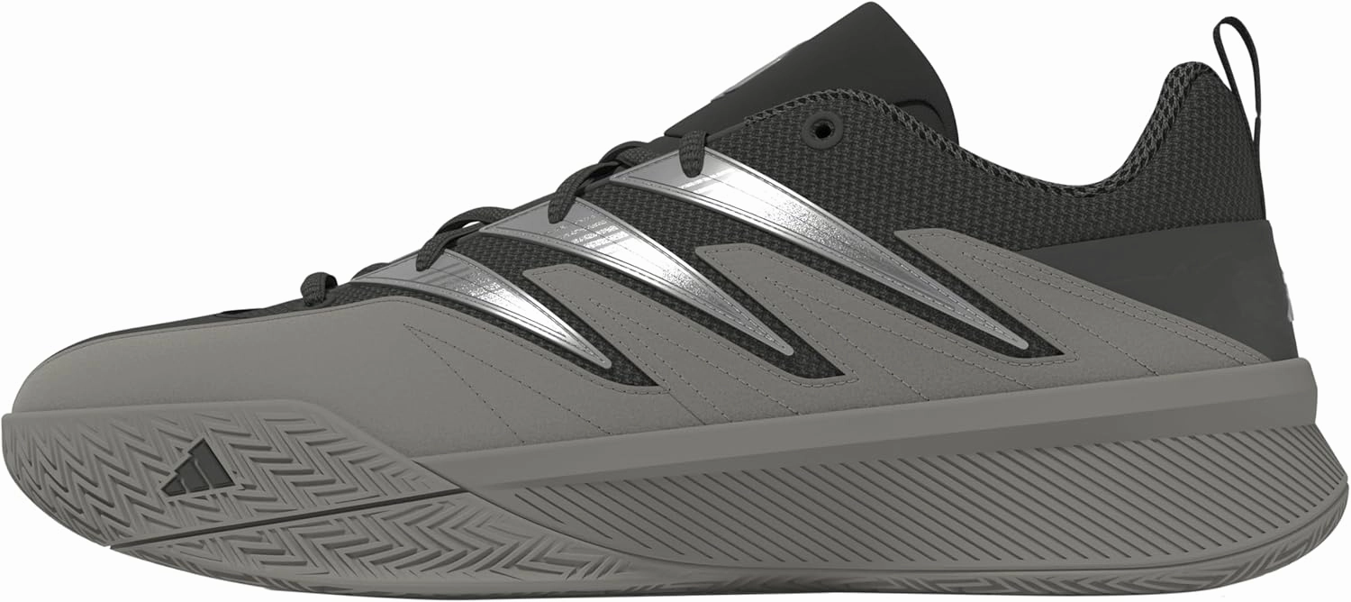 adidas Unisex Lillard Women's Certified 2 Low Trainers Basketball Shoes, Cinder Silver Pebble Silver Met, 6.5