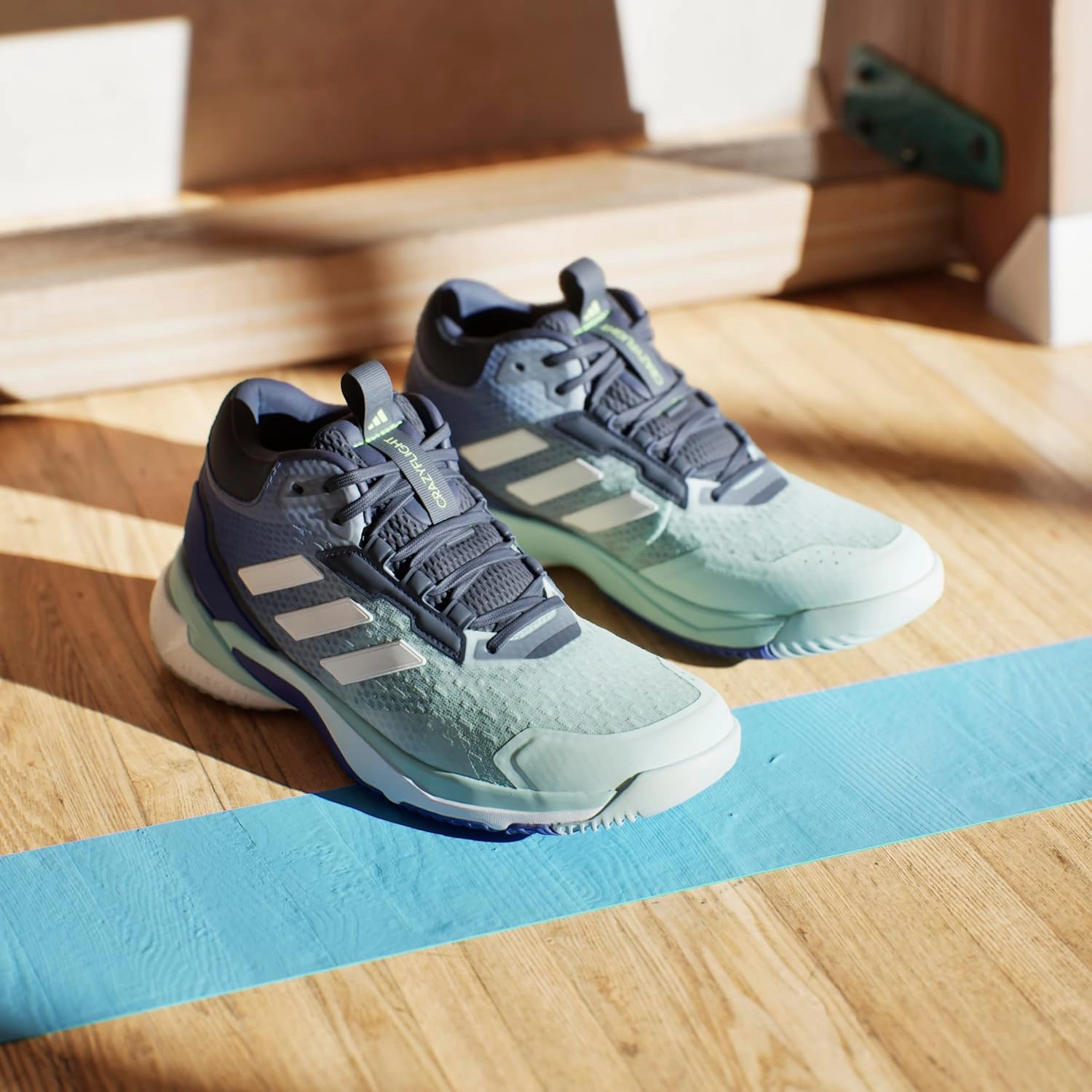 adidas Women's Crazyflight 5 Mid Top Indoor Sneaker