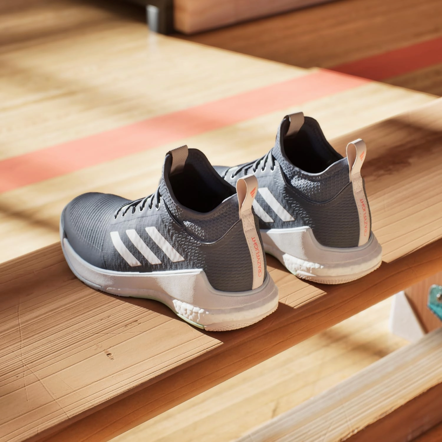 adidas Women's Crazyflight Mid Sneaker
