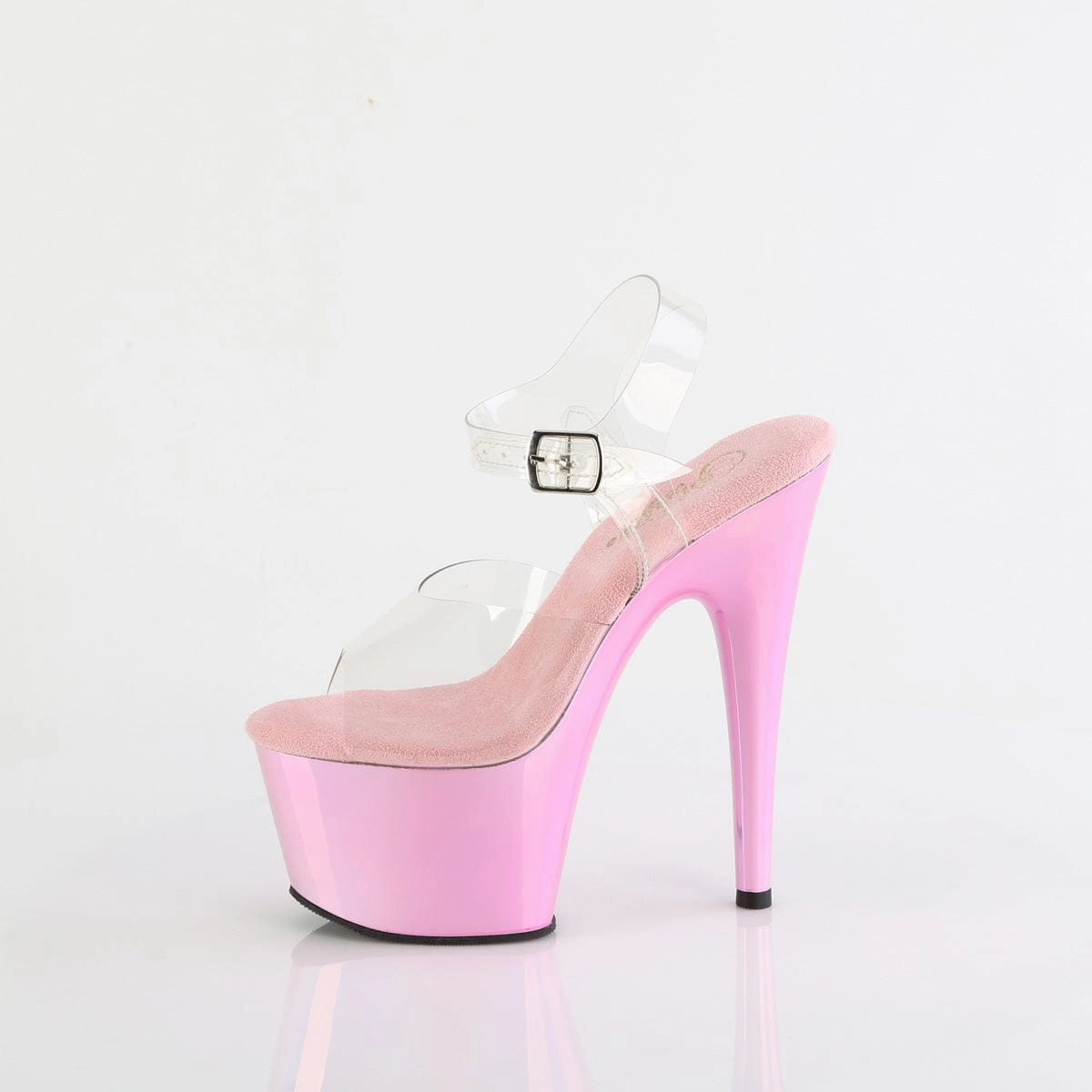 ADORE-708LQ Clear/Liquid Baby Pink Hologram