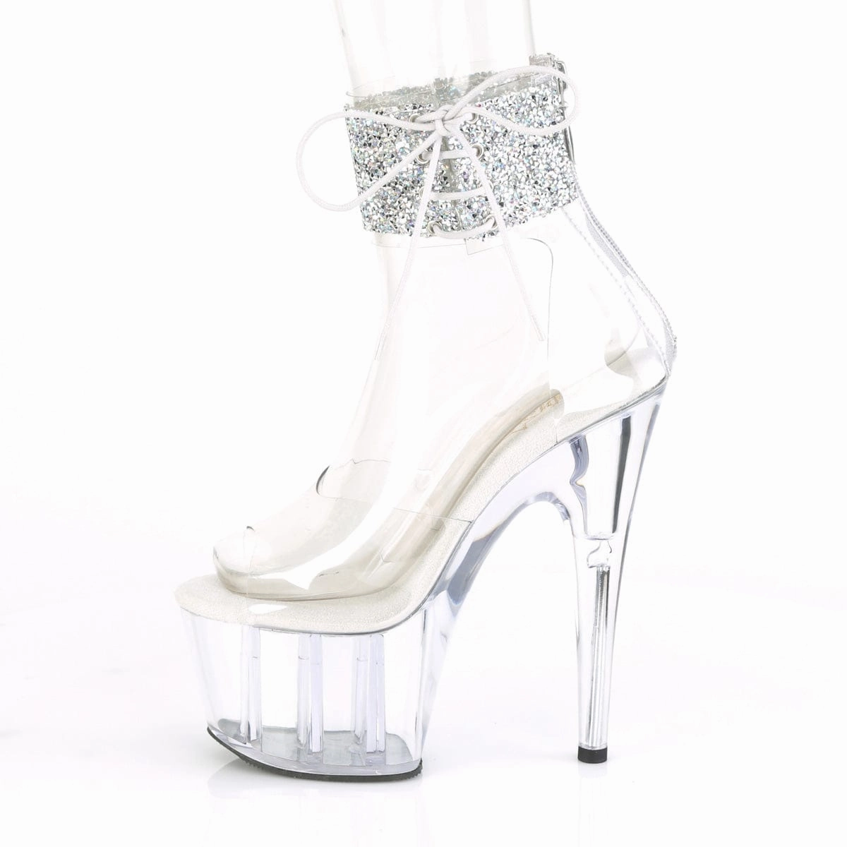 ADORE-724RS-02 Clear-Silver Rhinestones/Clear