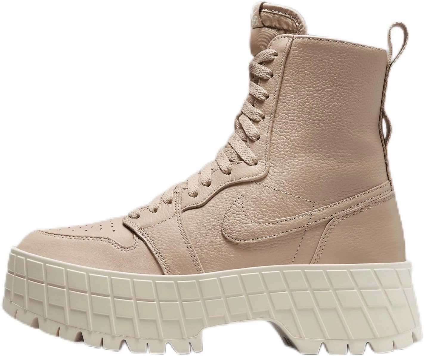 Air Jordan 1 Brooklyn Women's Boots (FJ5737-200, Legend Medium Brown/Legend Medium Brown) Size 6