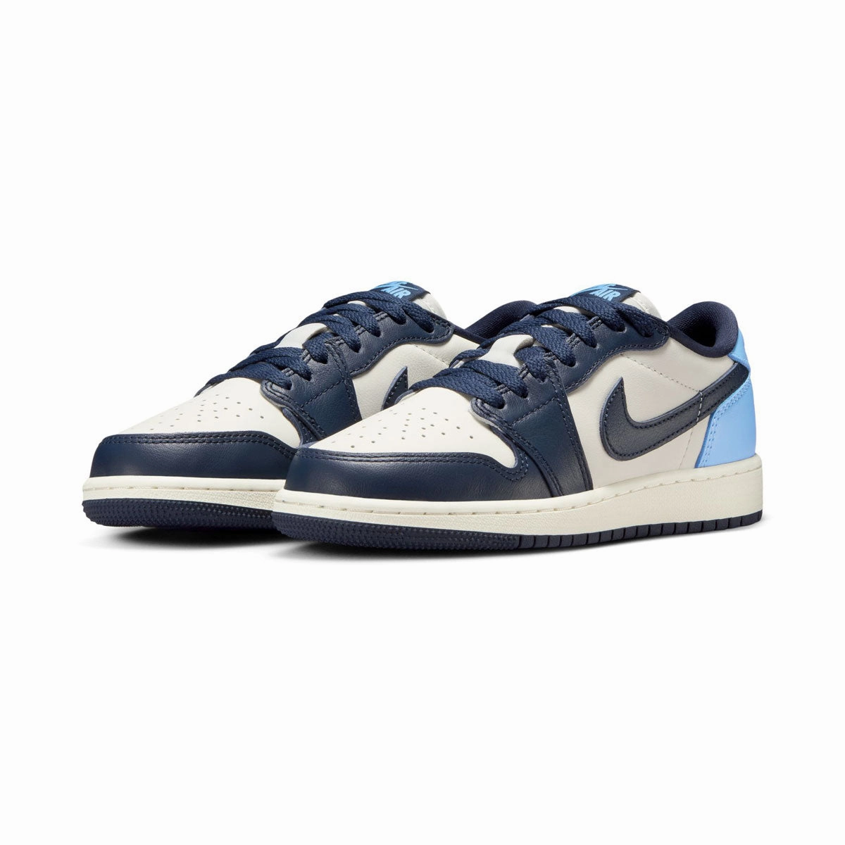 Air Jordan 1 Low OG 'Obsidian' Big Kids' Shoes