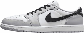 Air Jordan 1 Low OG Shoes (CZ0790-110, White/Wolf Grey/Black) Size 7