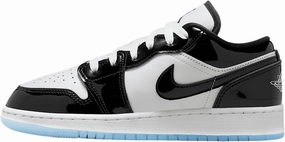 Air Jordan 1 Low SE Big Kids' Shoes Size- 6 White/Black