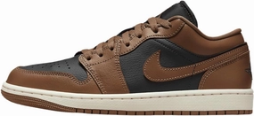Air Jordan 1 Low Women's Shoes (DC0774-021, Off Noir/Sail/Archaeo Brown) Size 12