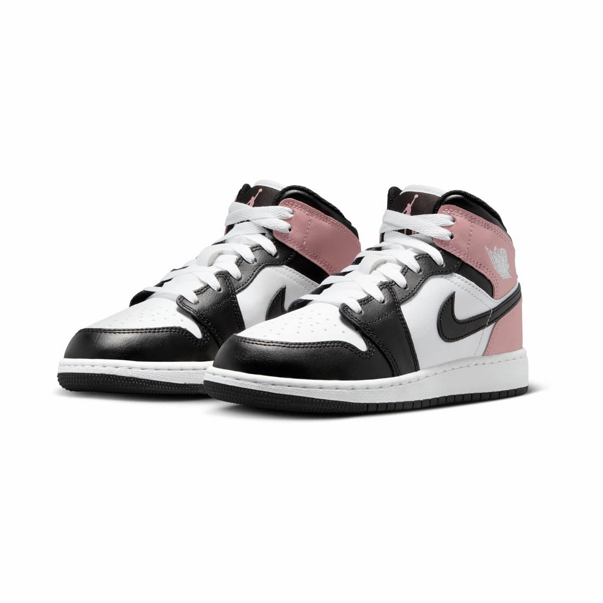 Air Jordan 1 Mid 'Rust Pink' Big Kids' Shoes