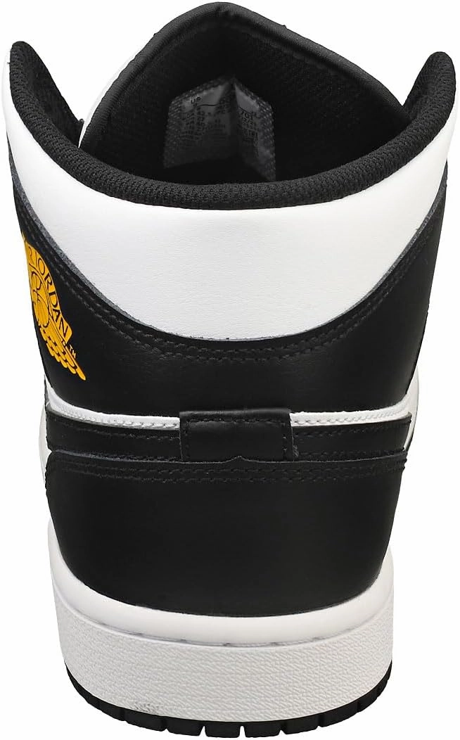 Air Jordan 1 Mid (DQ8426-701, Yellow Ochre/White/Yellow Ochre/Black)