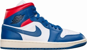 Air Jordan 1 Mid French Blue (Women's) Style Code: BQ6472-146, Blauw, 39 EU