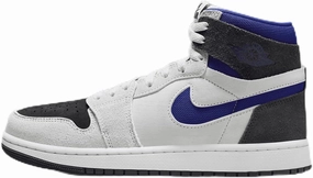 Air Jordan 1 Zoom CMFT 2 Women's Shoes (DV1305-040, Neutral Grey/Off Noir/White/Concord) Size 7