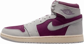 Air Jordan 1 Zoom CMFT 2 Women's Shoes (DV1305-600, Bordeaux/Light Bordeaux/Muslin/Neutral Grey) Size 11