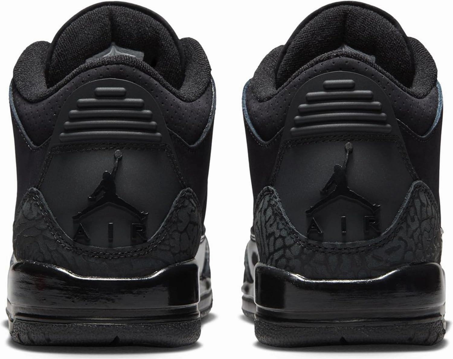 Air Jordan 3 Retro Green Glow Big Kids' Shoes (DM0967-001, Black/White/Dark Charcoal)