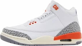 Air Jordan 3 Retro Womens Shoes White/Cosmic Clay-SAIL Size-9.5