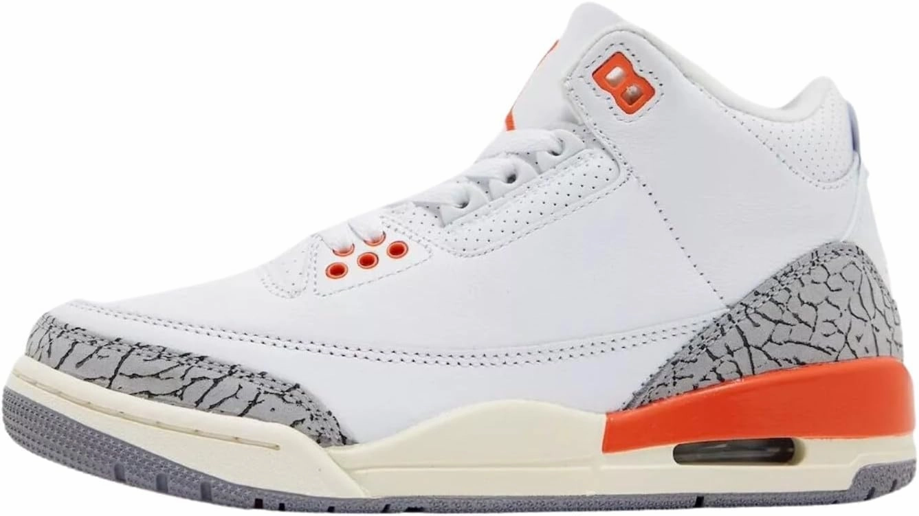 Air Jordan 3 Retro Womens Shoes White/Cosmic Clay-SAIL Size-9.5