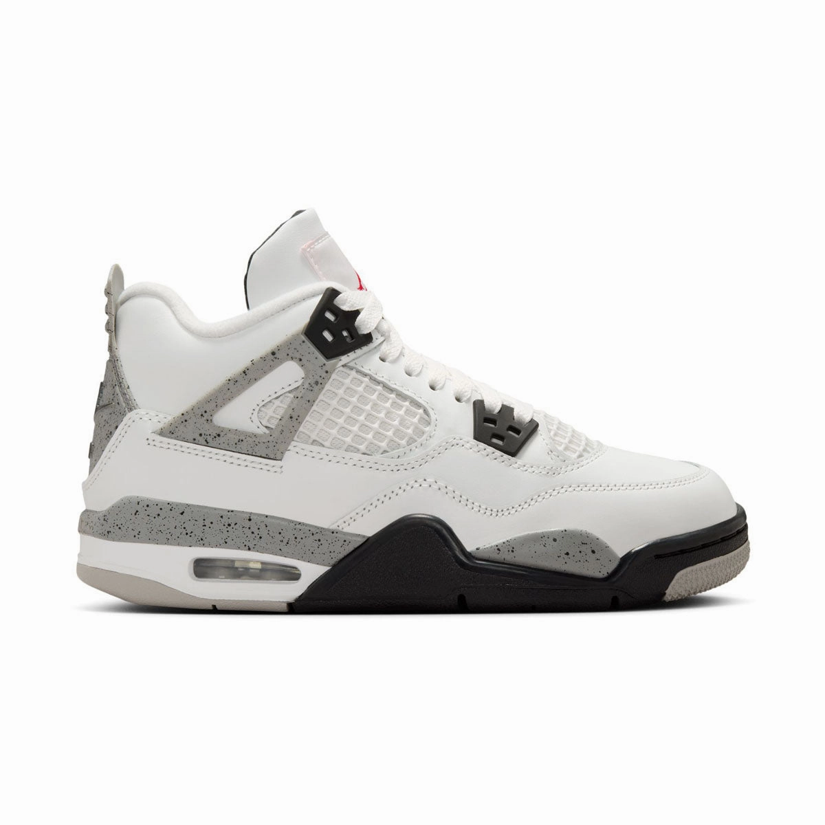 Air Jordan 4 Retro 'White Cement' Big Kids' Shoes