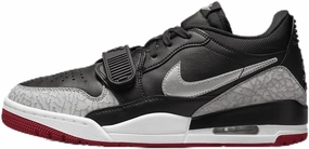 Air Jordan Legacy 312 Low Women's Shoes (FQ7827-006, Black/Gym Red/Cement Grey/Metallic Silver) Size 9