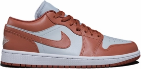 AIR JORDAN Unisex Sneaker, Pure Platinum Sky J Orange, 9 US Women