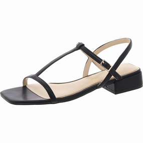 Alexandra Womens Adjustable Faux Leather Block Heel