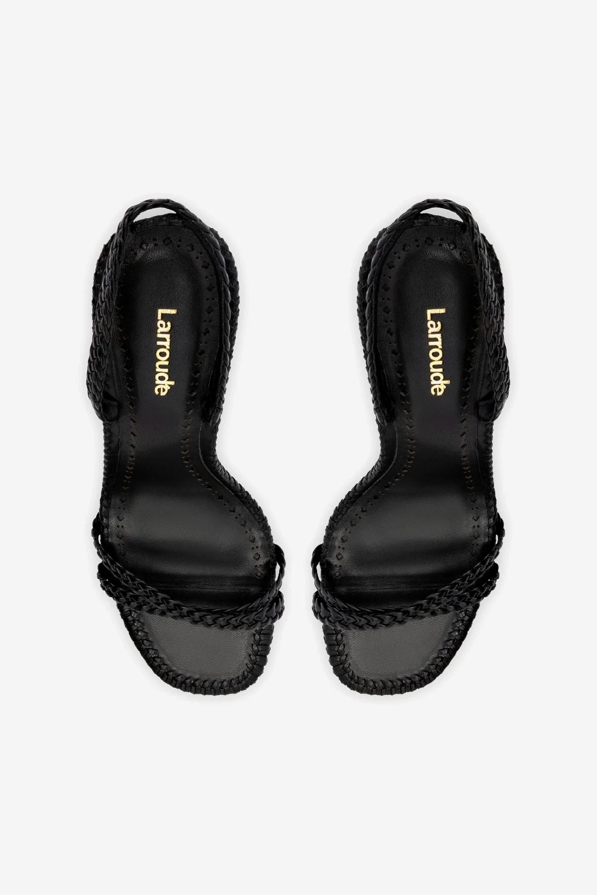 Annie Sandal In Black Leather