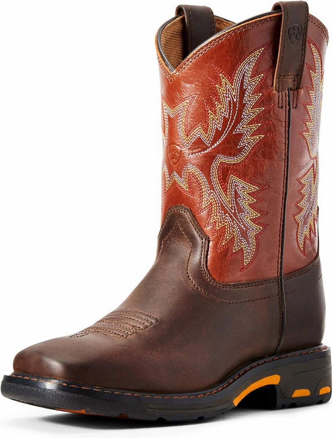 Ariat Unisex Kids' WorkHog Wide Square Toe Boot