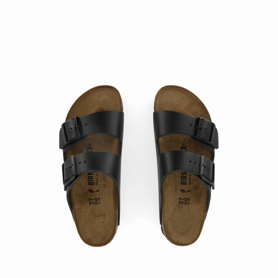 ARIZONA NARROW - BLACK LEATHER