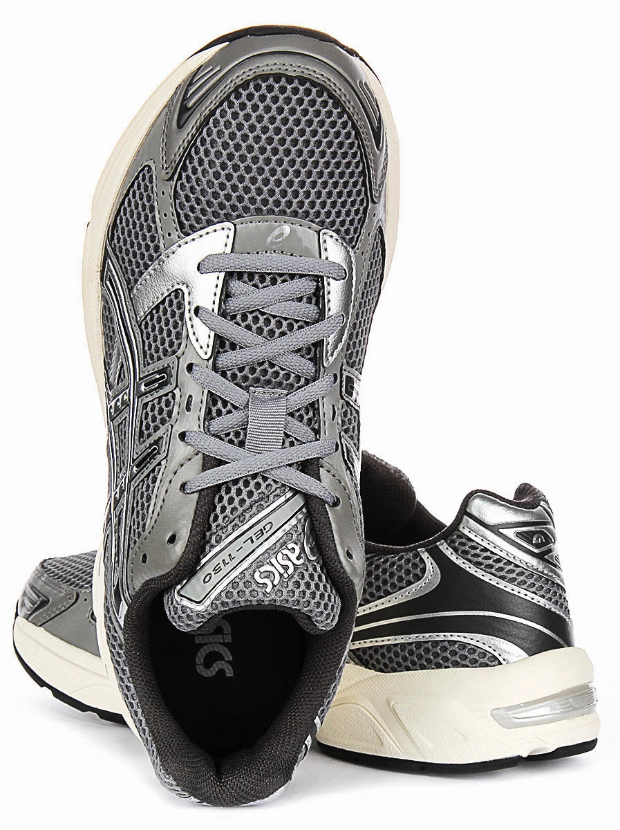 Asics Gel 1130 In Grey Silver Trainers