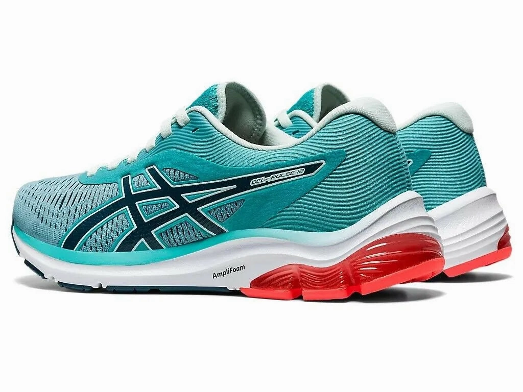 Asics Gel-Pulse 12 Women's Running Trainers Techno Cyan /Magnetic blue