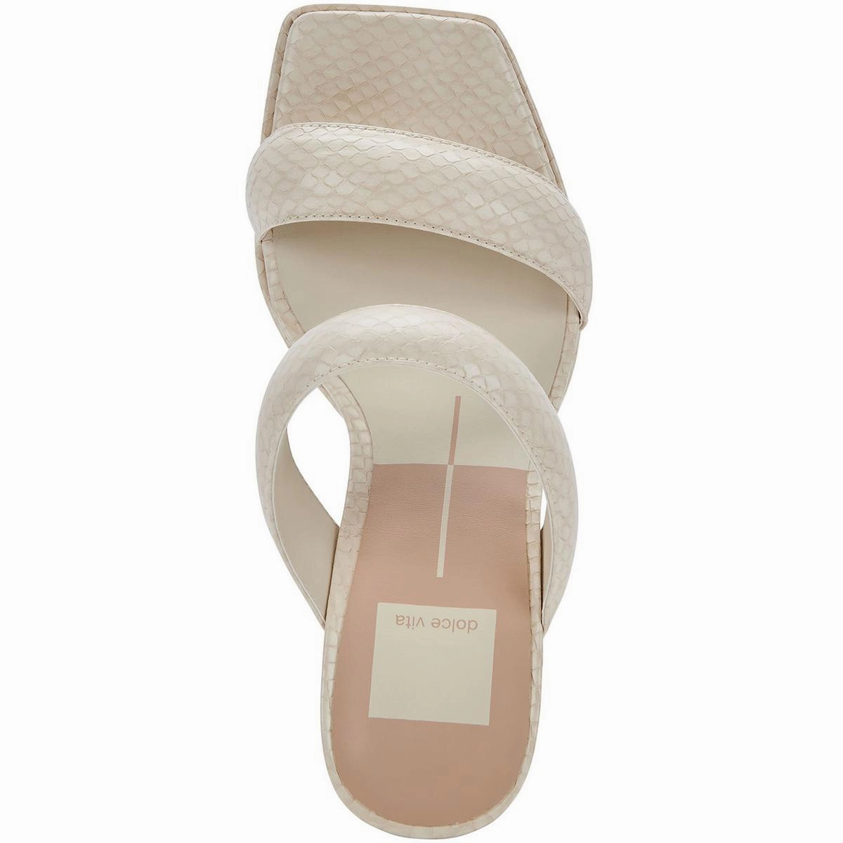 Atlas  Womens Slip On Open Toe Heels