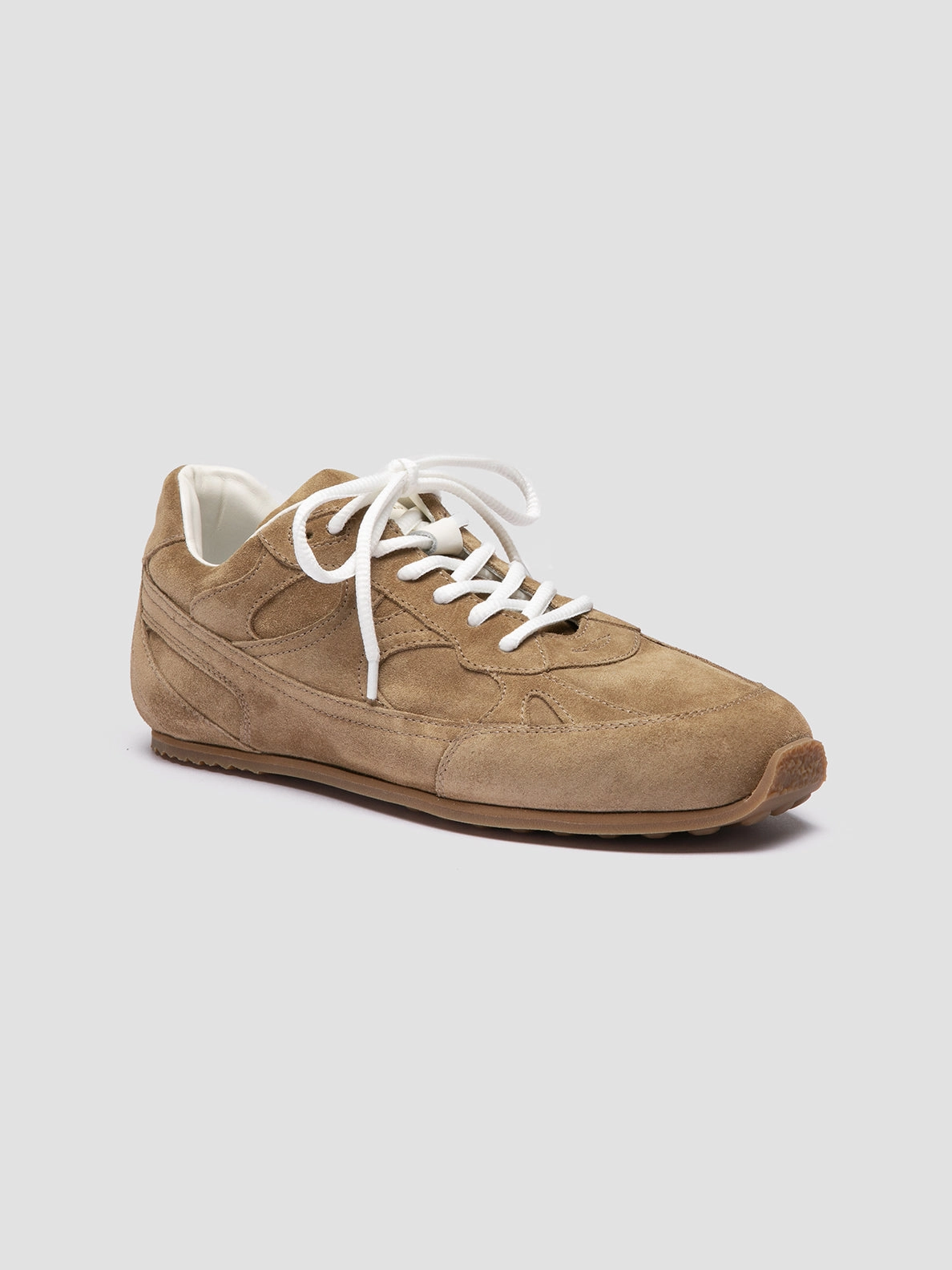 AWAY 101 - Light Brown Suede Sneakers