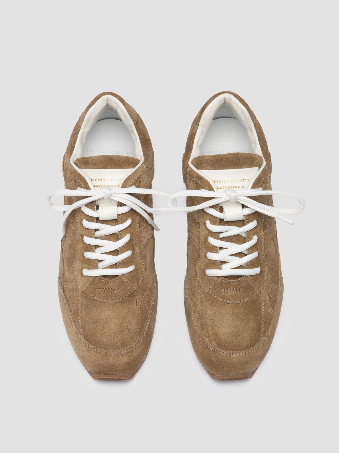 AWAY 101 - Light Brown Suede Sneakers