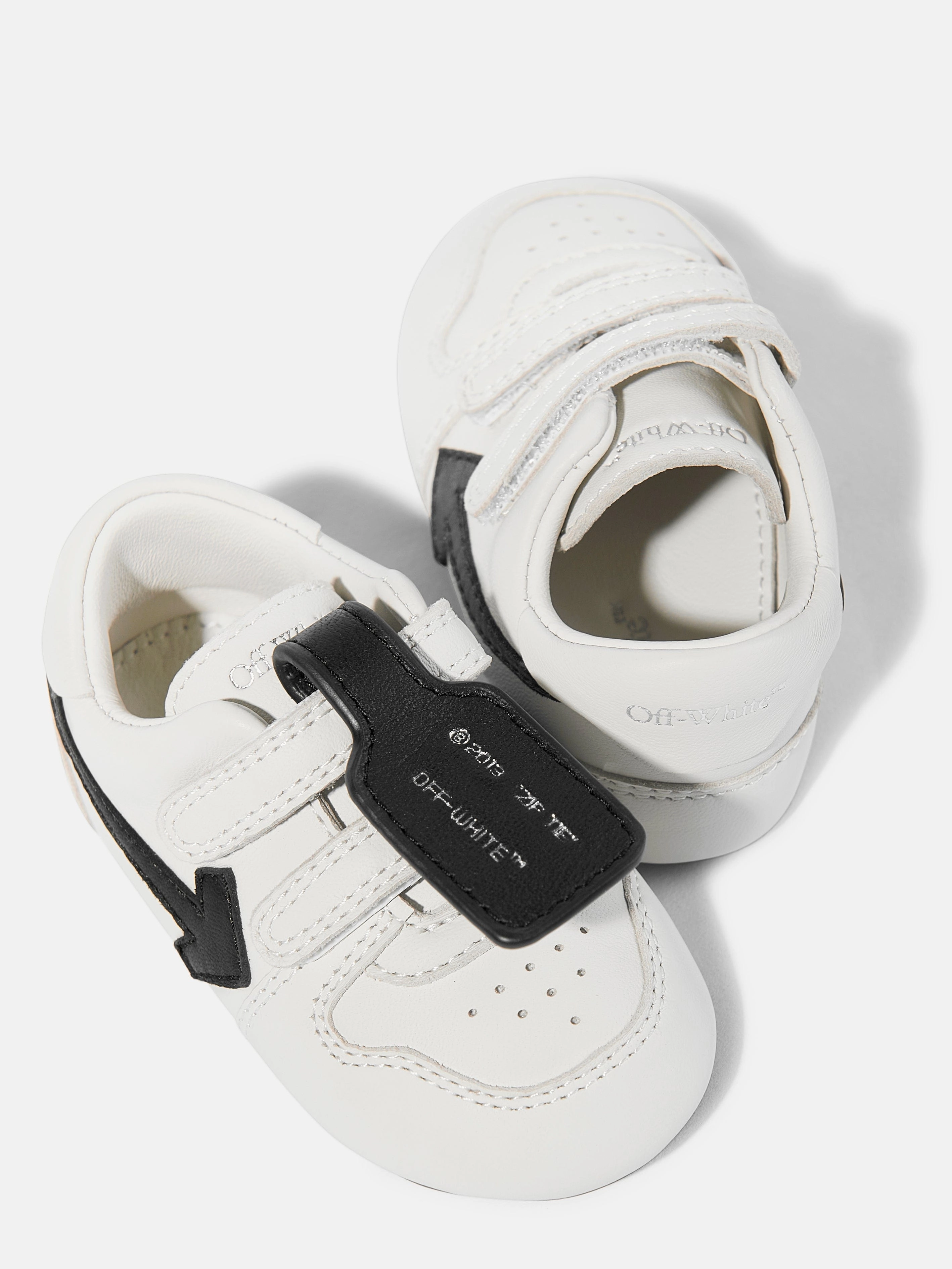 Baby Leather Out Of Office Trainers in White